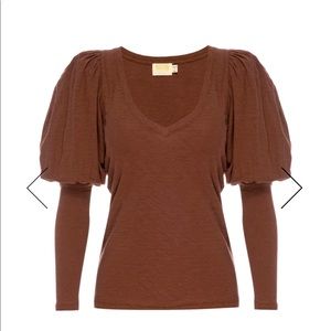 NWT Nation LTD Emilia Tee in Rusted Rose